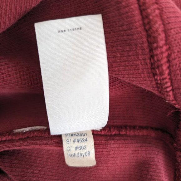 MARTIN + OSA Red Zip Neck Long Sleeve Sweatshirt - Picture 12 of 14